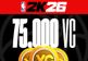 NBA 2K26 - 75,000 VC pack DLC EU XBOX One / Xbox Series X|S CD Key