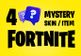4 Mystery Fortnite Skins / Items PC Epic Games CD Key