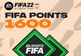 FIFA 22 Ultimate Team - 1600 FIFA Points EA App CD Key