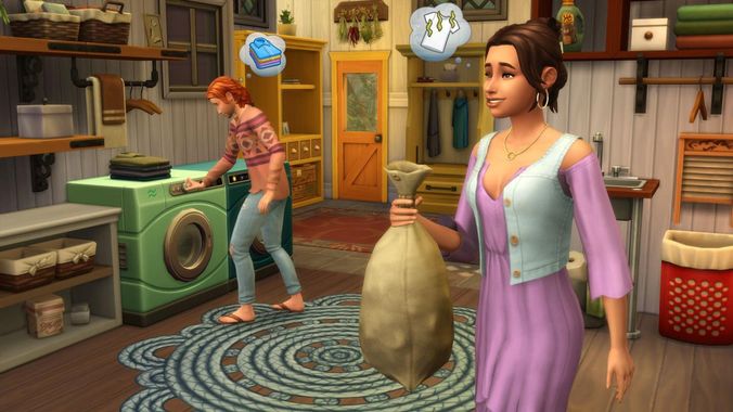 The Sims Seasons Parenthood Laundry Day Stuff DLC Bundle