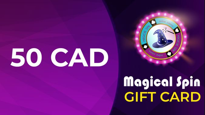 Visualisation de la carte-cadeau Magical Spin