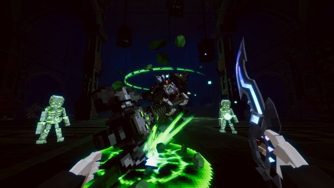 Dungeon World Of Warcraft On Oculus Quest Pixel Dungeon VR