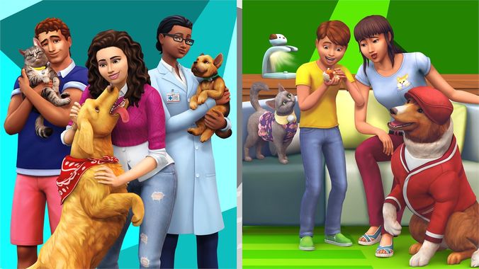 The Sims Cats Dogs My First Pet Stuff DLC EU Xbox One CD