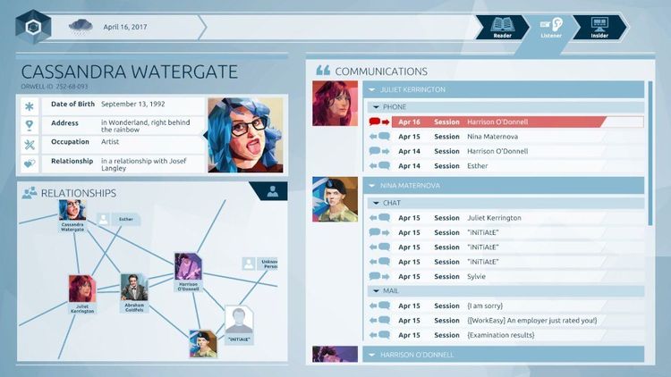 Orwell: Keeping an Eye On You Steam CD Key