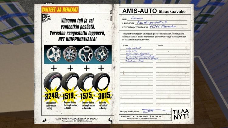 My Summer Car Steam Gift