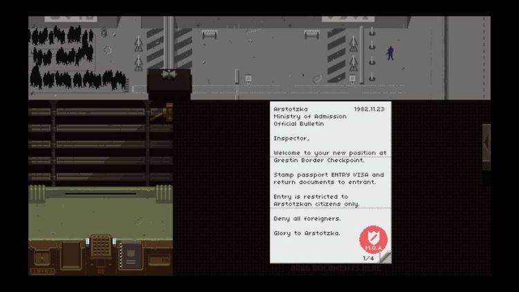 Papers, Please EU Steam Altergift