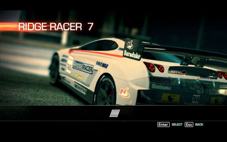 Ridge Racer Unbounded - Ridge Racer 7 Machine and the Gallows Pack DLC Steam CD Key