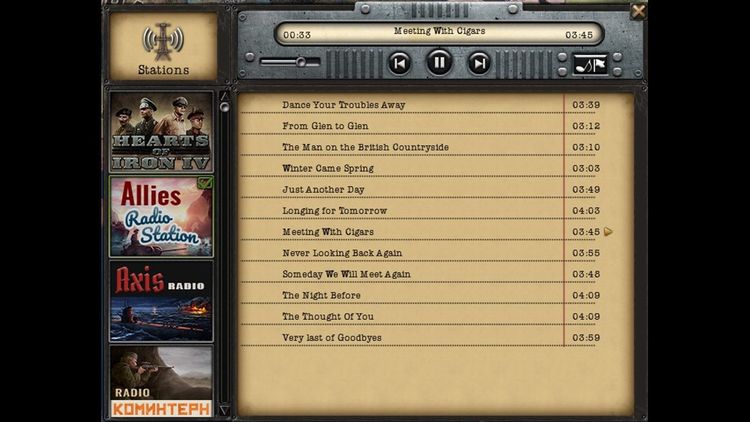 Hearts of Iron IV - Radio Pack DLC Steam Altergift