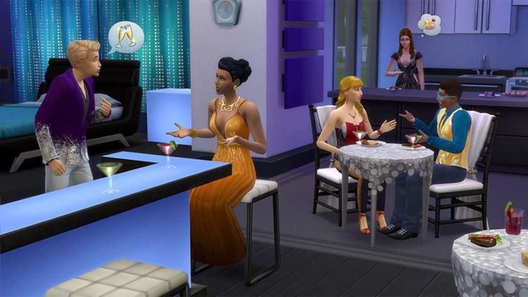 The Sims 4 - Luxury Party Stuff DLC PC EA App CD Key