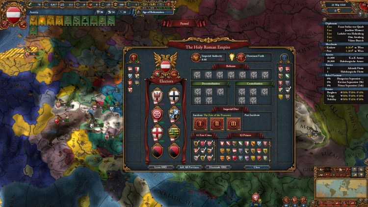 Europa Universalis IV - Emperor DLC EU PC Steam Altergift