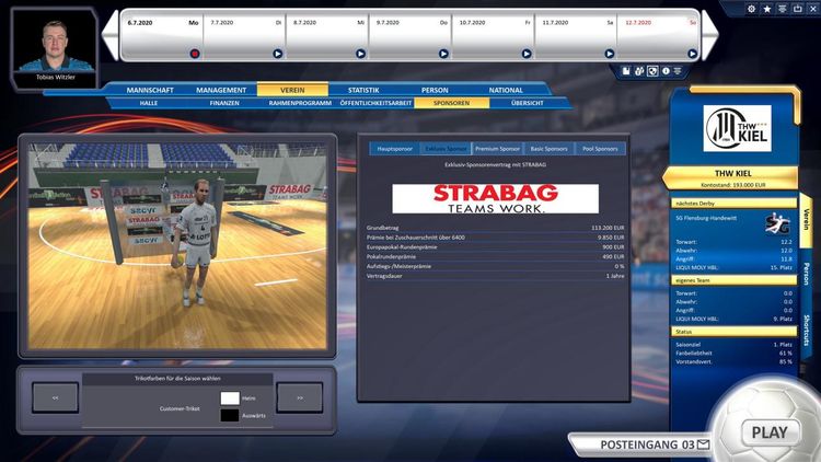 Handball Manager 2021 Steam CD Key