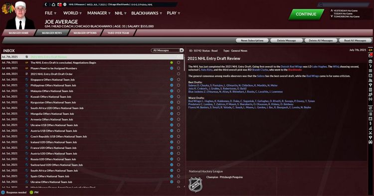 Franchise Hockey Manager 7 EU Steam Altergift