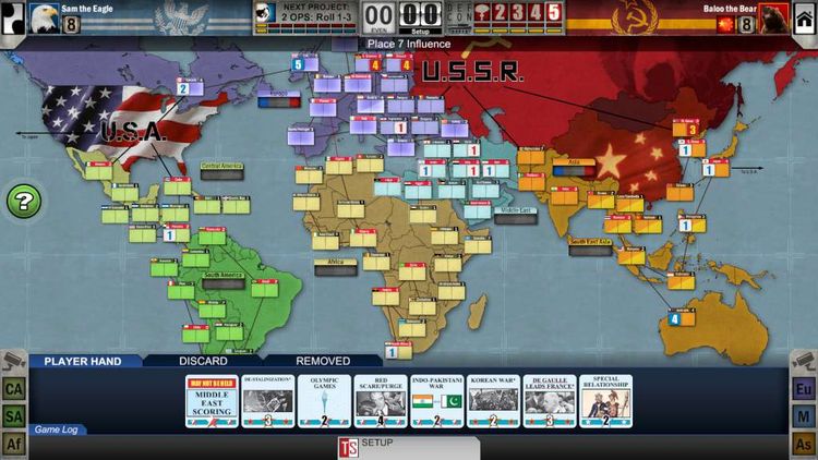 Twilight Struggle EU Steam CD Key