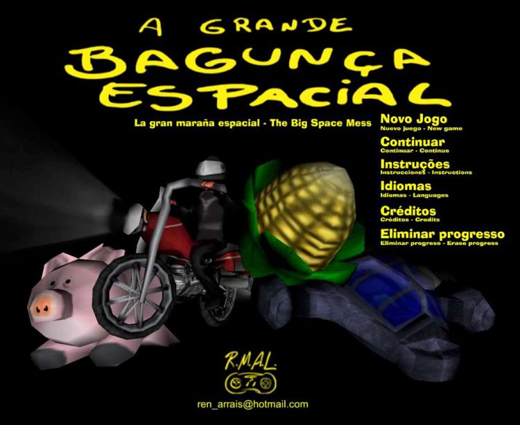 A grande bagunça espacial - The big space mess Steam CD Key