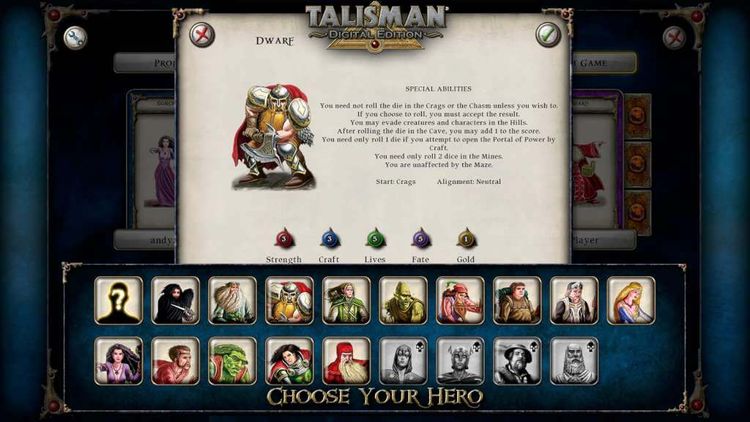 Talisman: Digital Edition EN Language Only Steam CD Key