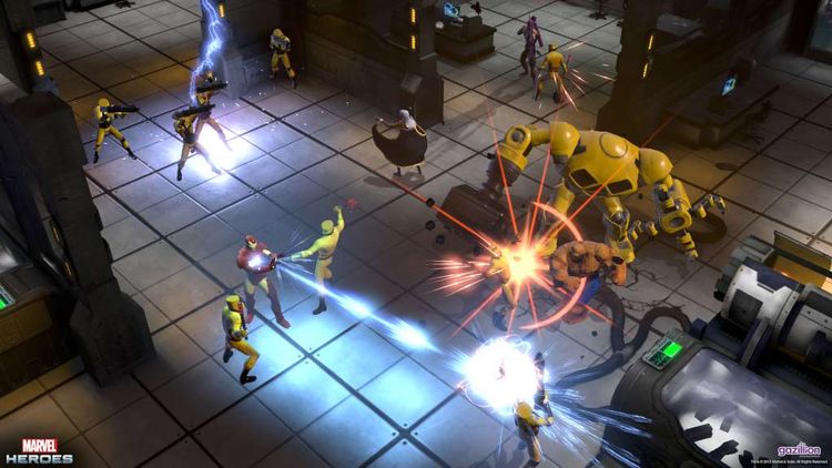 Marvel Heroes 2600 Gold Key