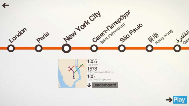 Mini Metro Steam Gift