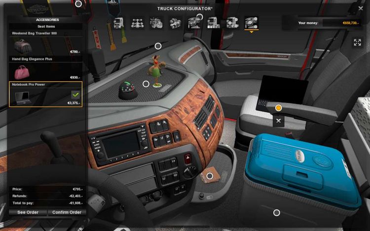 Euro Truck Simulator 2 - Cabin Accessories DLC Steam CD Key