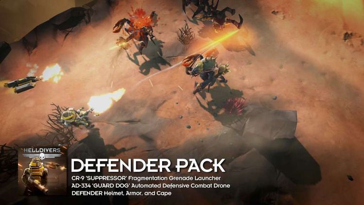 HELLDIVERS - Defender Pack Steam Gift