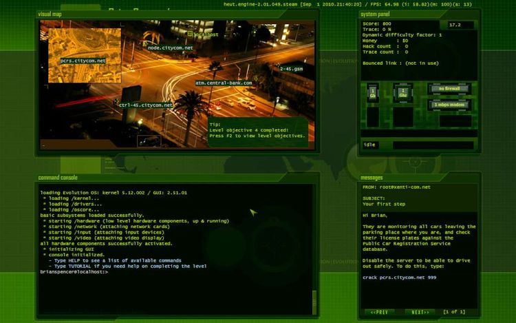 Hacker Evolution Duality + 4 DLC Pack Steam CD Key