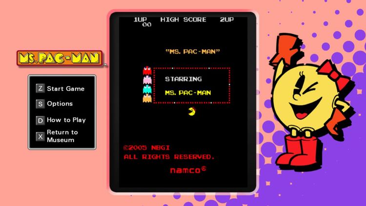 PAC-MAN MUSEUM: Ms. PAC-MAN DLC Steam CD Key