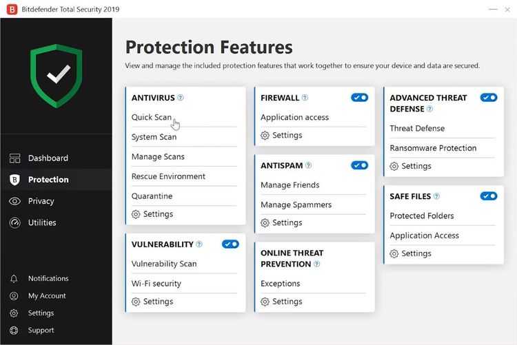 Bitdefender Total Security 2019 Key (2 Year / 3 PCs)