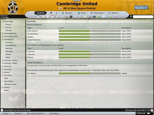Football Manager 2009 PC Steam CD Key