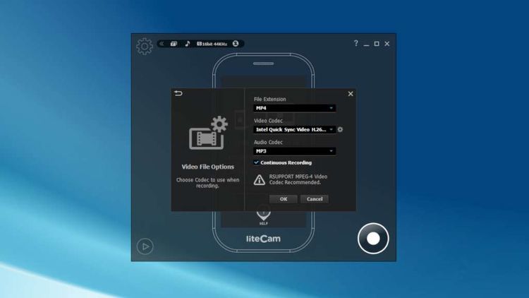 liteCam Android: No Root Android Screen Recorder Steam Gift