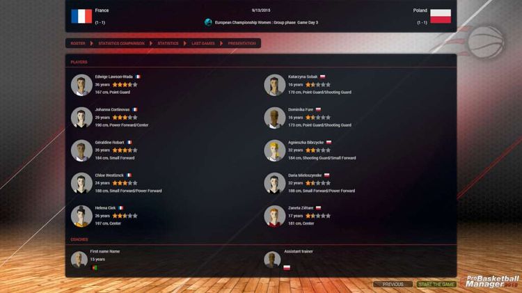 Pro Basketball Manager 2016 Steam CD Key
