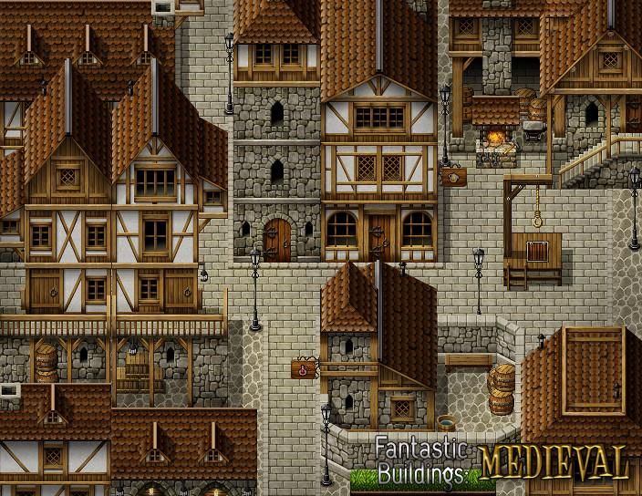 RPG Maker VX Ace - Fantastic Buildings: Medieval Steam CD Key