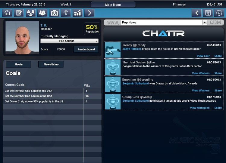 Music Wars Empire Steam CD Key