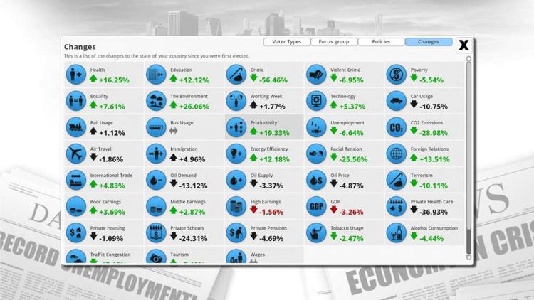 Democracy 3 - Extremism DLC PC Steam CD Key