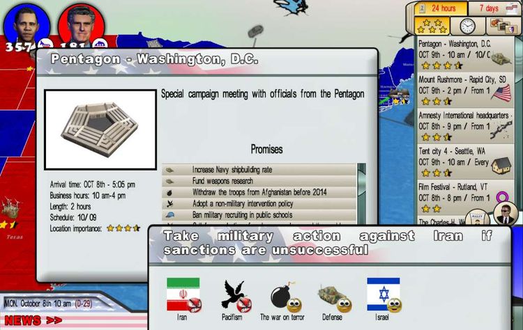The Race for the White House Steam CD Key
