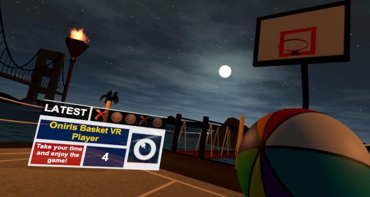 Oniris Basket VR Steam CD Key