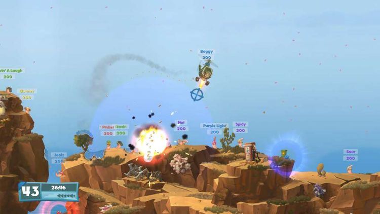WORMS W.M.D Nintendo Switch Online Account Activation