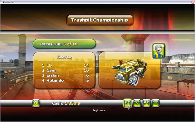 Burning Cars Steam CD Key