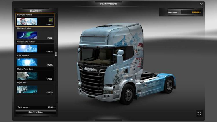 Euro Truck Simulator 2 - Ice Cold Paint Jobs Pack DLC EU Steam CD Key