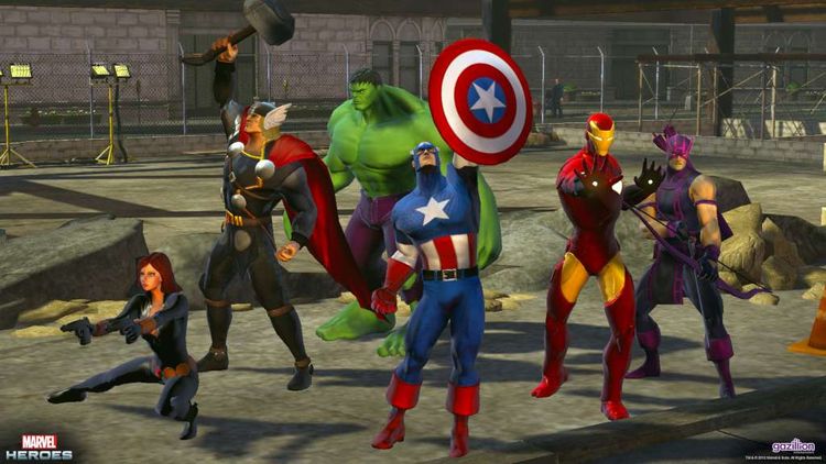 Marvel Heroes 2600 Gold Key