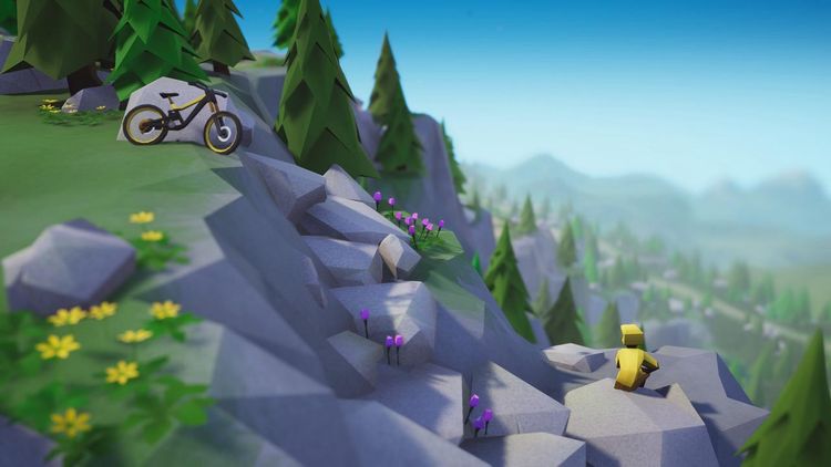 Lonely Mountains: Downhill EU PS4 CD Key