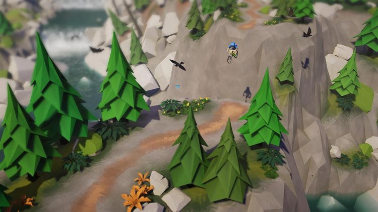 Lonely Mountains: Downhill EU Nintendo Switch CD Key