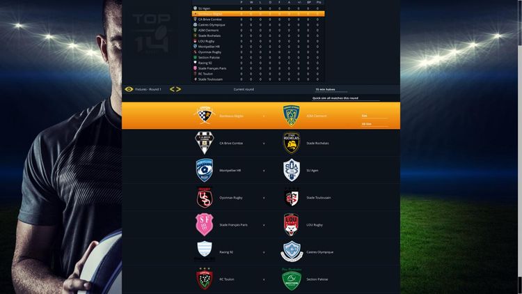 National Rugby Manager Steam CD Key