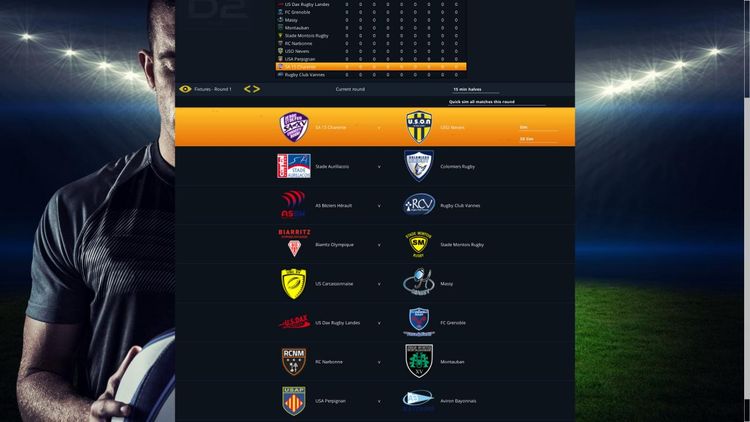 National Rugby Manager Steam CD Key