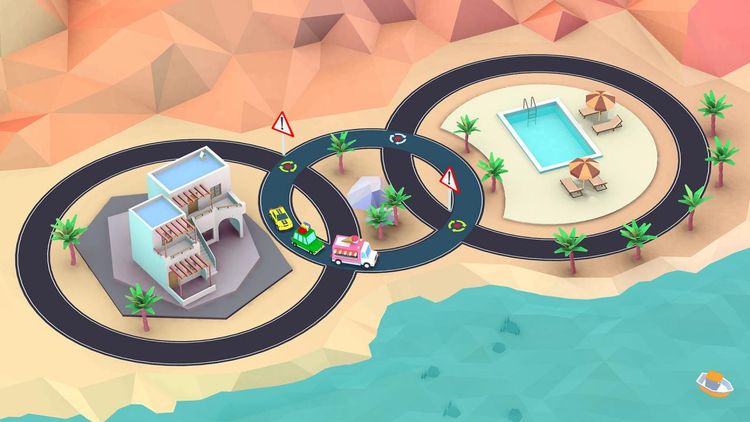 Car Puzzle: Round Ways Steam CD Key