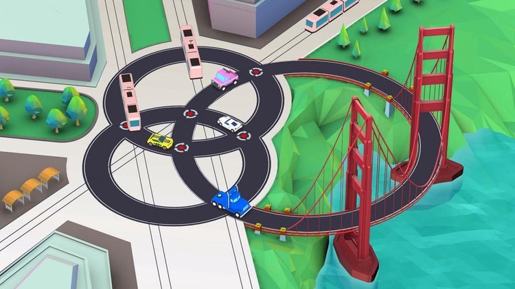 Car Puzzle: Round Ways Steam CD Key