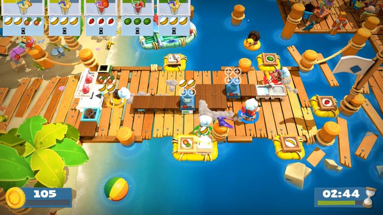 Overcooked! 2 - Surf 'n' Turf DLC EU Steam CD Key