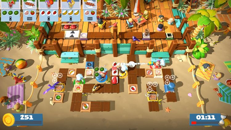 Overcooked! 2 - Surf 'n' Turf DLC EU Steam CD Key