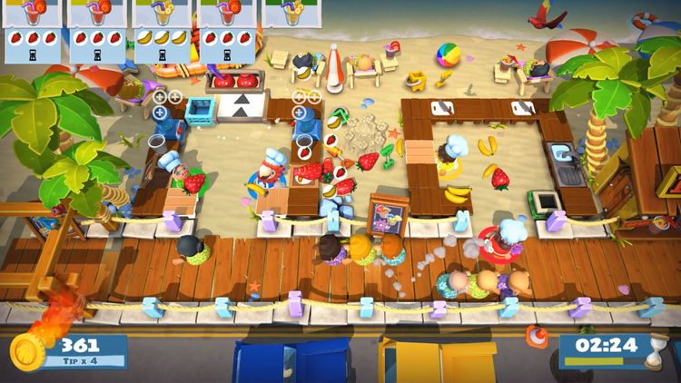 Overcooked! 2 - Surf 'n' Turf DLC EU Steam CD Key