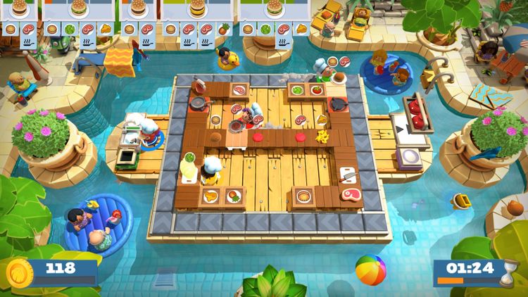 Overcooked! 2 - Surf 'n' Turf DLC EU Steam CD Key