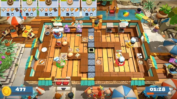Overcooked! 2 - Surf 'n' Turf DLC EU Steam CD Key
