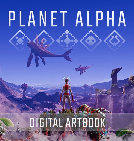 PLANET ALPHA - Digital Artbook DLC PC Steam CD Key